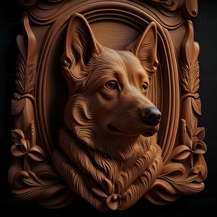 3D model Azores Shepherd dog (STL)